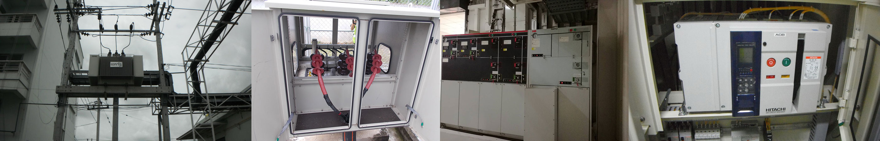 แบนเนอร์ ลูกค้าและผลงานด้านตรวจไฟฟ้า